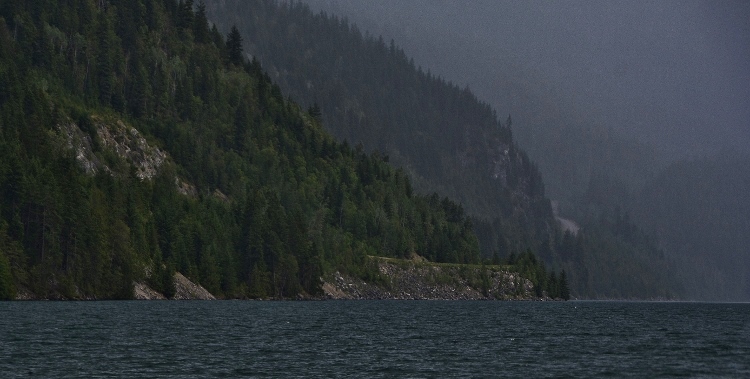 Revelstoke Reservoir at Martha Creek